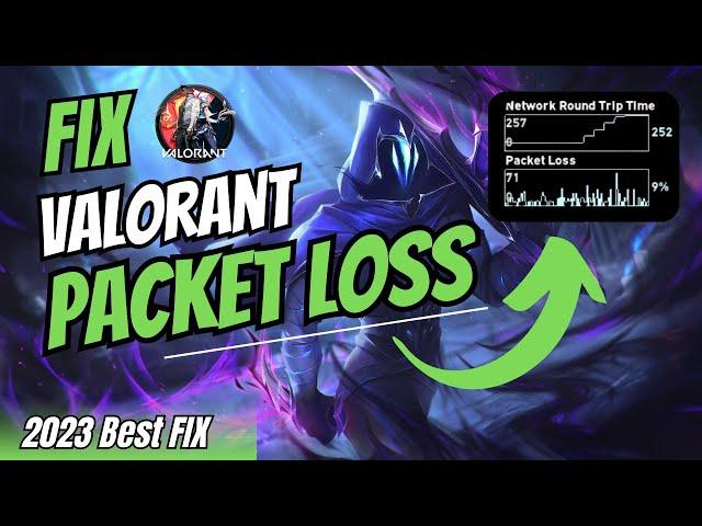 FIX Valorant PACKET LOSS (Most Powerful Methods) 2023