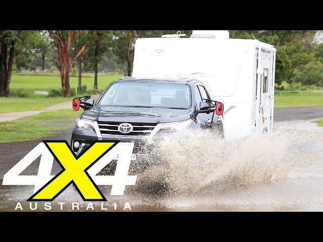 2017 Toyota Fortuner Crusade Tow Test Review | 4X4 Australia