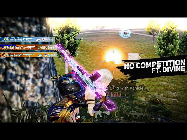 No Competition FT Divine(4K)| PMCO Finalist 2021 |Pubg mobile global montage