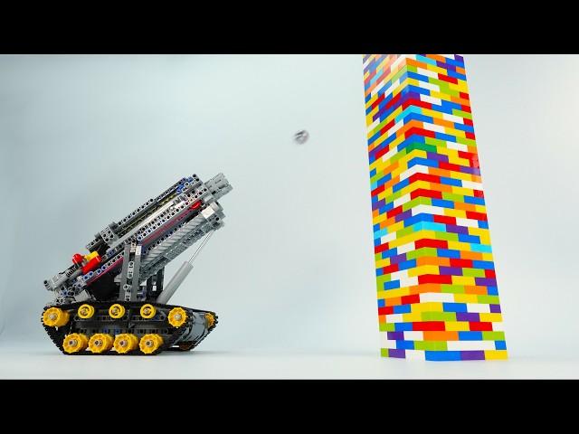 Destroying Lego Towers