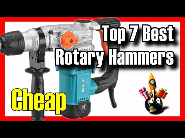  TOP 7 BEST Rotary Hammer Drills on Amazon [2024][Cheap] Corded / Cordless / For Concrete