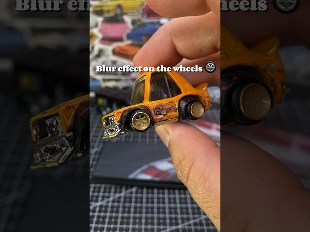 How To Make Your Hotwheels Better  #customdiecast #hotwheelscustom