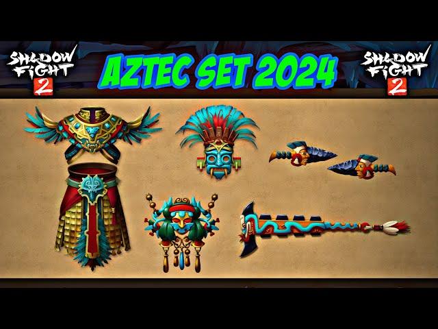 New Set Aztec Set 2024 || Shadow Fight 2