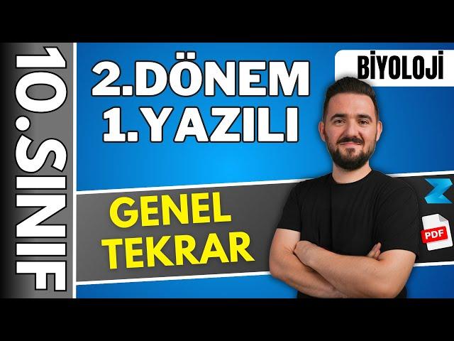 10.sınıf biyoloji 2.dönem 1.yazılı konu anlatımı  Full Tekrar / Genel Tekrar 2025