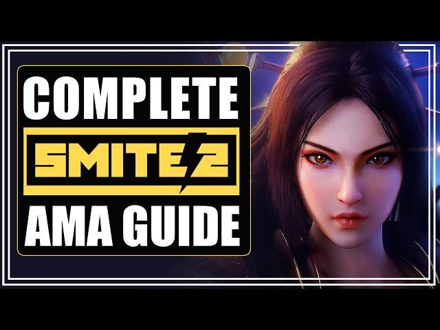 SMITE 2 AMATERASU GUIDE | How to play - Where to play - What to build