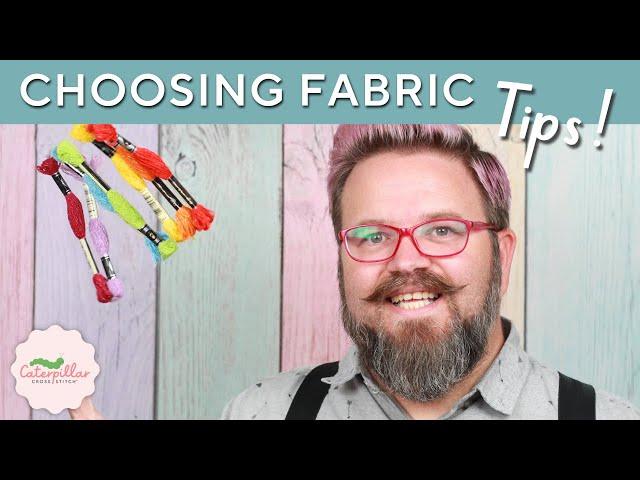 The Secret to Choosing the Perfect Fabric Colour | Caterpillar Cross Stitch