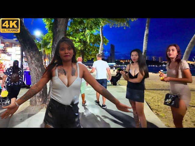 [4K] How is Thailand Now? Pattaya Soi 7, Soi 8, Beach Road Freelancers!