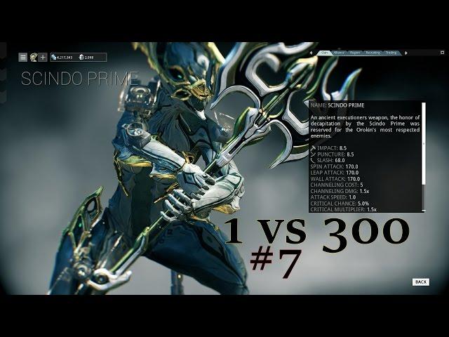 WARFRAME SCINDO PRIME EXECUTIONER  1 vs 300 Series #7