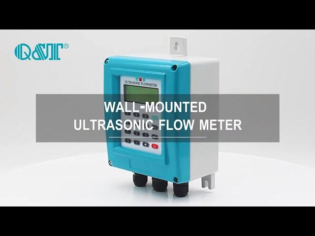 Q&T Instrument Wall-Mount Ultrasonic Flow Meter