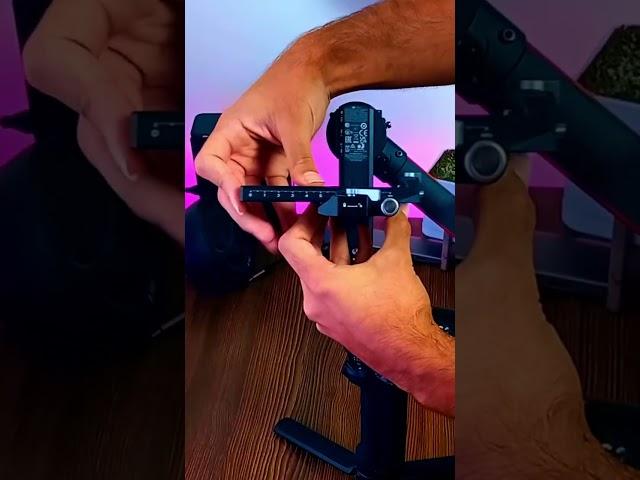 Setup Dji Ronin #shorts #dji #gimbal #sony
