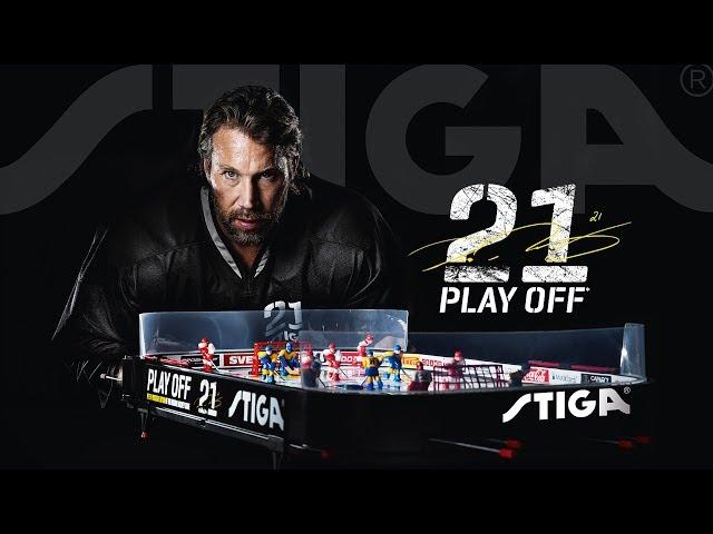 Новый настольный хоккей STIGA Play Off 21 Peter Forsberg Edition