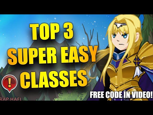 TOP 3 SUPER EASY CLASSES FOR BEGINNERS - REDHERO AQW