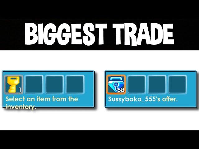 My Biggest Trade in 10 Years of Growtopia...