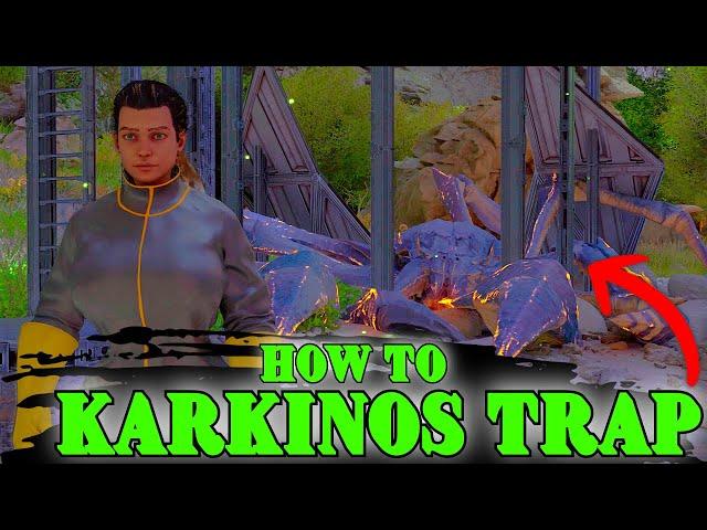 How To Build A KARKINOS Trap in Ark Survival Ascended!!! Updated for Aberration in ASA