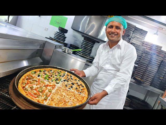 How NY 212 Makes Its Pizza  | Mubashir Saddique | Village Food Secrets