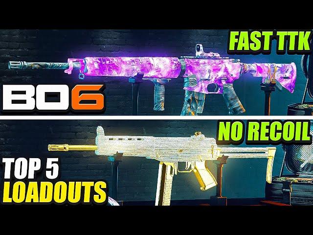 BLACK OPS 6 TOP 5 META LOADOUTS TO USE IN SEASON 1!  (BO6 Best Class Setups) - Black Ops 6