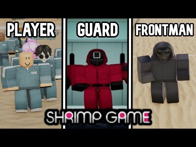 Roblox: Shrimp Game - Playing as Frontman + Guard + Player (Full Gameplay) | Squid Game