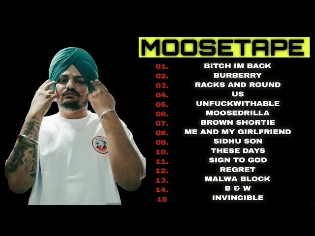 Top 15 Most Listened Songs By || MOOSETAPE || Sidhu Moose Wala All Songs Moosetape || Full Album