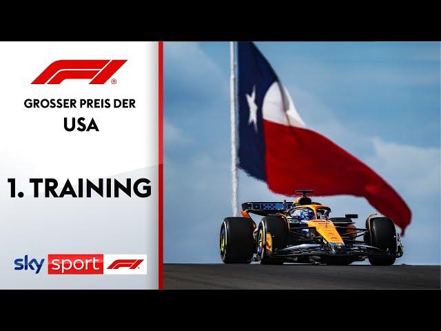 Dreher und Probleme bei Top-Team | 1. Freies Training | Großer Preis der USA | Formel 1