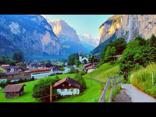 Walk in Lauterbrunnen, Switzerland's Most Beautiful Village