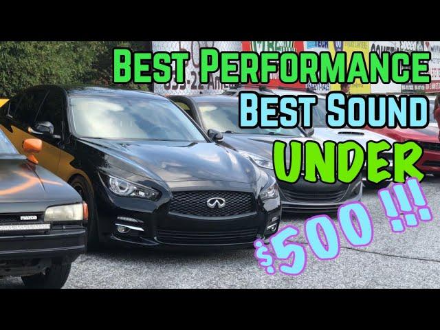 Q50 Performance Exhaust for UNDER $500!!!