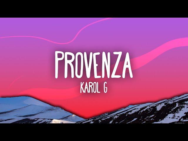 KAROL G - PROVENZA