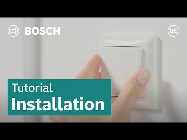 Installation: Lichtsteuerung | Bosch Smart Home