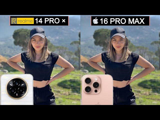 Realme 14 pro plus VS iphone 16 pro Max Camera test