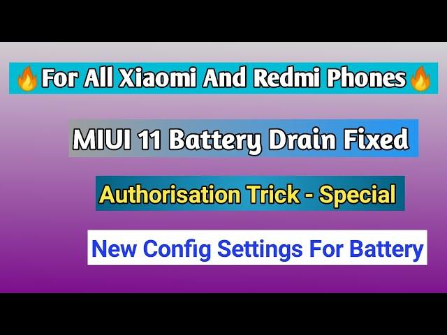 HOW TO FIX MIUI 11 HEATING ISSUE | MIUI 11 FAST BATTERY DRAIN PROBLEM | FIX PHONE LAGGING & HANGING