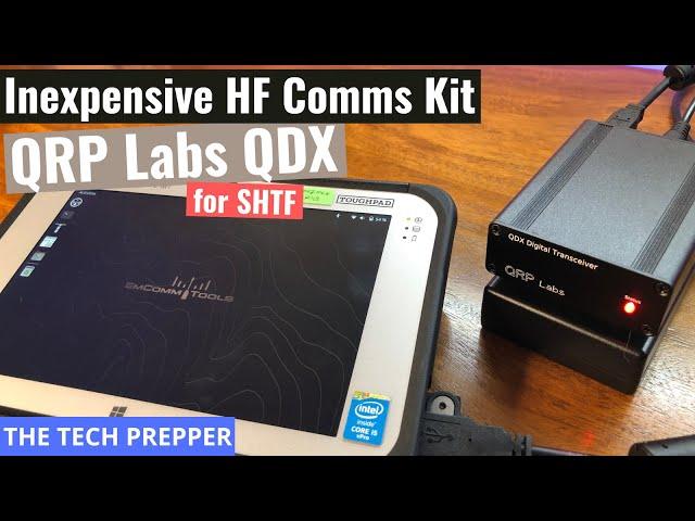 Inexpensive HF Digital Comms Kit: QRP Labs QDX