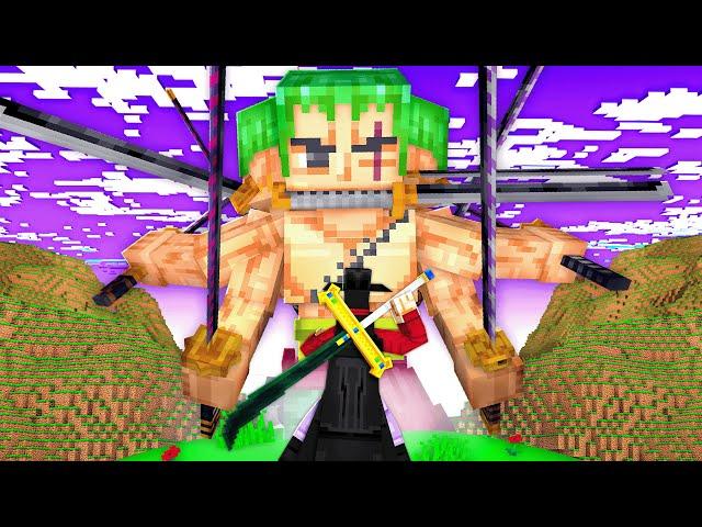 Can Zoro Solo EVERY One Piece Boss in Minecraft?