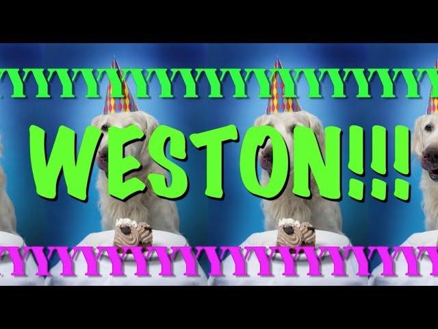 HAPPY BIRTHDAY WESTON! - EPIC Happy Birthday Song