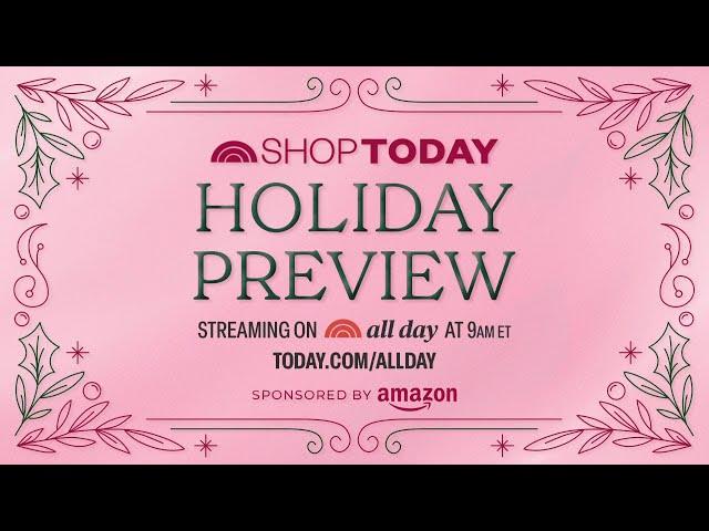 Shop Today's Holiday Preview | TODAY All Day - Dec. 3