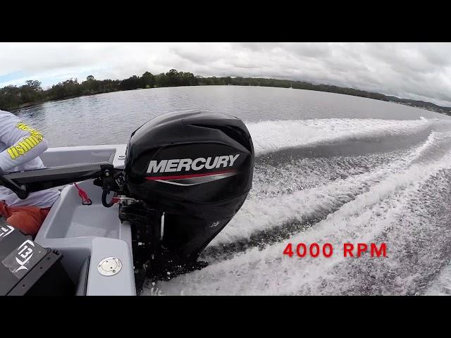 Mercury 40HP EFI WOT