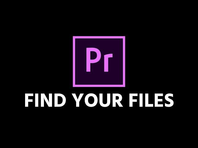 How To Locate Auto Saved Project Files (Premiere Pro Tutorial)