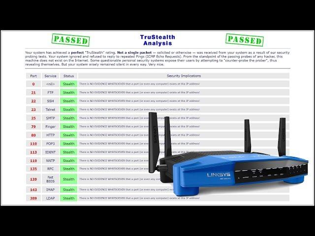 LEDE / OpenWRT Stealth Router Ports