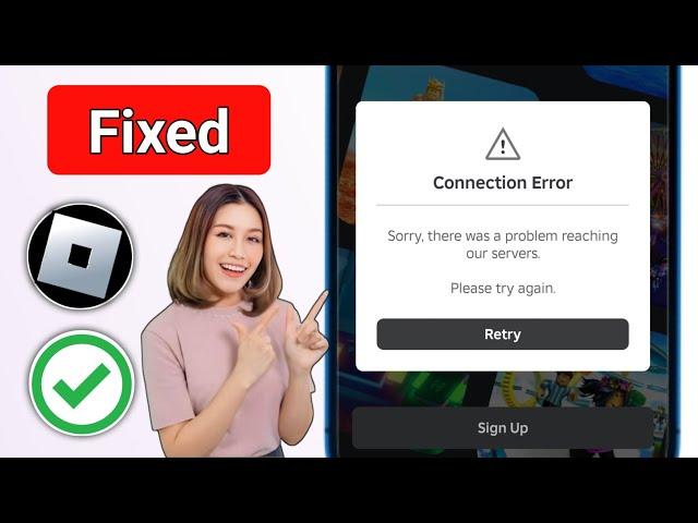 Sorry, there was a problem reaching our servers. Please try again || Roblox connection error today