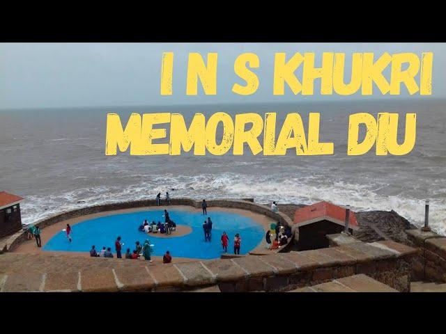 INS Khukri Memorial Diu // Best Places to Explore in Diu -Prakash Khasiya