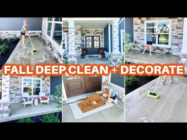 NEW!  FALL DEEP CLEAN WITH ME | HOURS OF CLEANING MOTIVATION | FALL DECOR 2023 |HOMEMAKING CLEANING