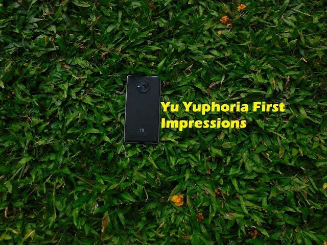Yu Yuphoria: First Impressions