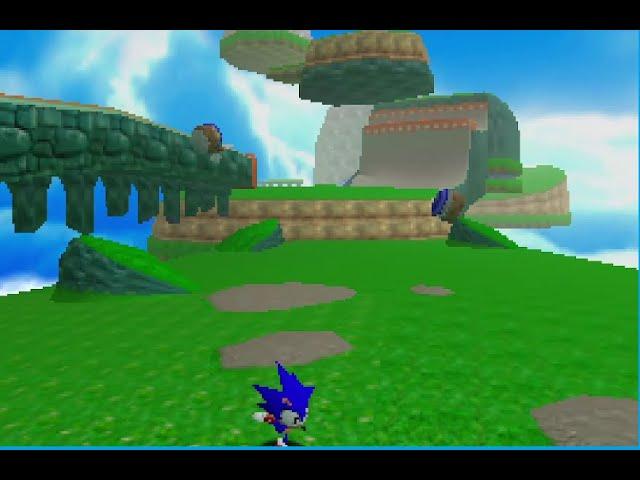 What Sonic Adventure would look like on Sega Saturn