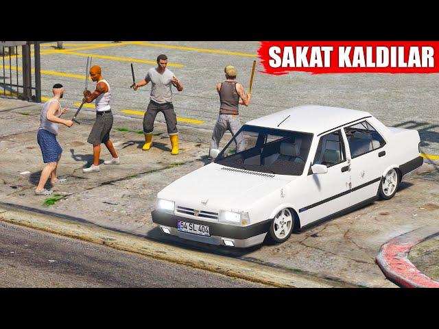 SERSERİLER KAVGA ÇIKARDI !! GTA 5 GERÇEK HAYAT #8