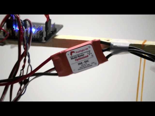 ProFlight-UK 30A ESC SimonK Firmware Test Vs Turnigy Plush ESC