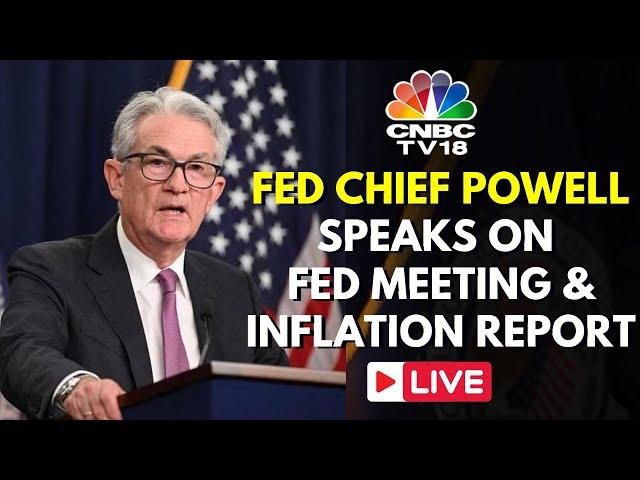 Jerome Powell LIVE: Federal Reserve Bank Interest Rate Decision | FOMC Meeting | US Market | N18G