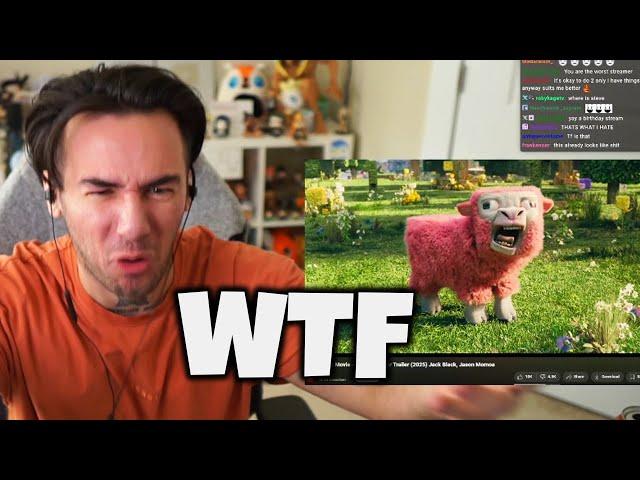 MINECRAFT MOVIE TRAILER - REACTION