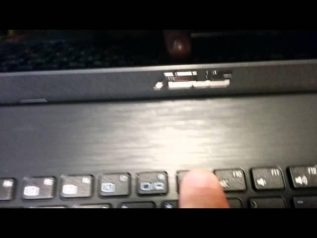 Enable and disable ASUS laptop trackpad