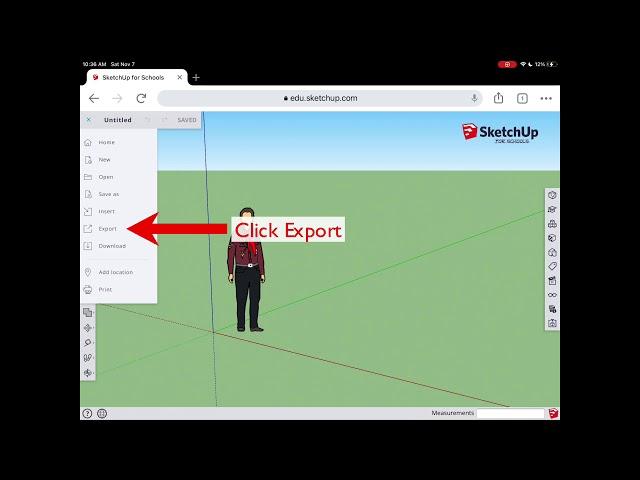 SketchUp Export as PNG