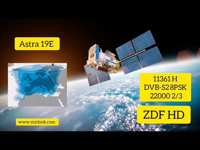 ZDF HD Frequency On Astra 19E