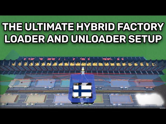 [Check desc] The Ultimate Hybrid Factory Loader and Unloader Setup | Oaklands Roblox