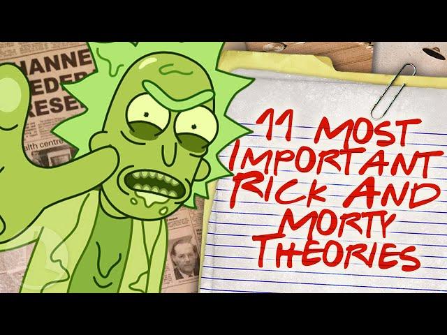 11 Most Important Rick And Morty Theories! | Channel Frederator